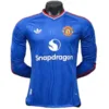 Manchester United Camiseta Edición Jugadores 2026 2027 Segunda Azul - Camiseta Manchester United | escamisetasfutbol