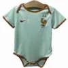 Francia Niños Camiseta 2026 Segunda Verde - Camiseta Francia Niños | escamisetasfutbol
