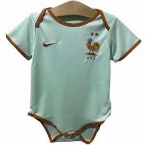 Francia Niños Camiseta 2026 Segunda Verde - Camiseta Francia Niños | escamisetasfutbol