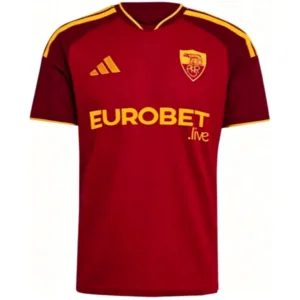 AS Roma Camiseta 2026 2027 Casa Roja - Camiseta As Roma | escamisetasfutbol