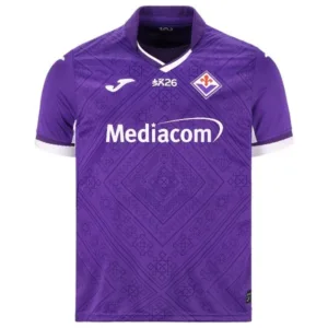 ACF Fiorentina Camiseta 2026 2027 Casa Púrpura - Camiseta Serie A ACF Fiorentina | escamisetasfutbol
