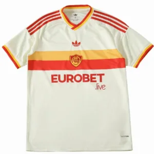 AS Roma Camiseta 2026 2027 Segunda Amarilla - Camiseta As Roma | escamisetasfutbol