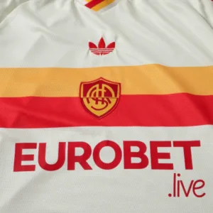 AS Roma Camiseta 2026 2027 Segunda Amarilla - Camiseta As Roma | escamisetasfutbol