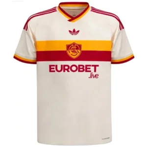 AS Roma Camiseta 2026 2027 Segunda Amarilla - Camiseta As Roma | escamisetasfutbol