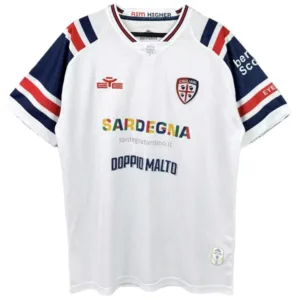 Cagliari Calcio Camiseta 2026 2027 Segunda Blanca - Camiseta Serie A Cagliari Calcio | escamisetasfutbol