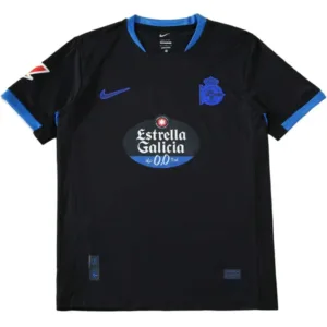 Deportivo de La Coruña Camiseta 2026 2027 Segunda Negra - Camiseta La Liga Deportivo De La Coruña | escamisetasfutbol