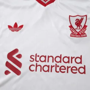 Liverpool Camiseta 2026 2027 Segunda Blanca - Camiseta Liverpool | escamisetasfutbol