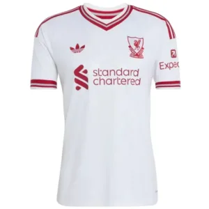 Liverpool Camiseta 2026 2027 Segunda Blanca - Camiseta Liverpool | escamisetasfutbol