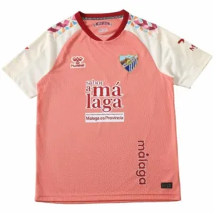 Málaga CF Camiseta 2026 2027 Segunda Naranja - Camiseta Málaga Cf Barata Niños | escamisetasfutbol