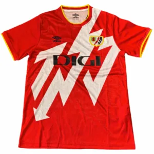 Rayo Vallecano de Madrid Camiseta 2025 2026 Segunda Roja - Camiseta La Liga Rayo Vallecano De Madrid | escamisetasfutbol