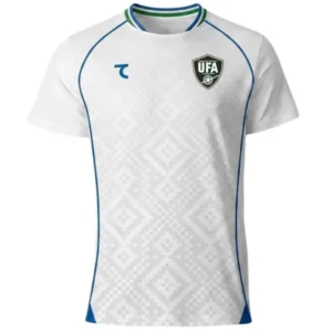Uzbekistán Camiseta 2026 Segunda Blanca - Camiseta Uzbekistán Mundial 2026 | escamisetasfutbol