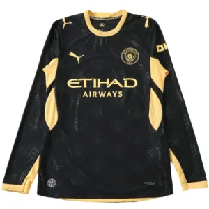 Manchester City Camiseta 2026 2027 Segunda Negra - Camiseta Manchester City | escamisetasfutbol