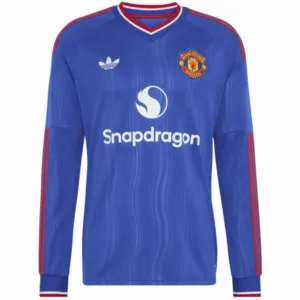 Manchester United Camiseta 2026 2027 Segunda Azul - Camiseta Manchester United | escamisetasfutbol
