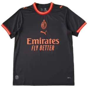 AC Milan Camiseta 2026 2027 Tercera Negra - Camiseta Ac Milan | escamisetasfutbol