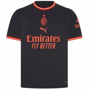 AC Milan Camiseta 2026 2027 Tercera Negra - Camiseta Ac Milan | escamisetasfutbol