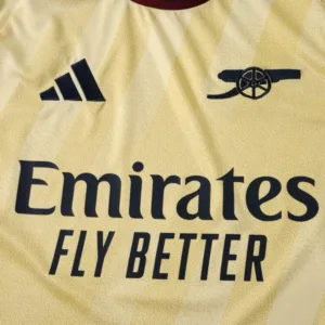 Arsenal Camiseta 2026 2027 Tercera Amarilla - Camiseta Arsenal | escamisetasfutbol
