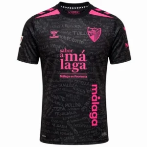 Málaga CF Camiseta 2026 2027 Tercera Negra - Camiseta Málaga Cf Barata Niños | escamisetasfutbol