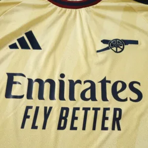Arsenal Camiseta 2026 2027 Tercera Amarilla - Camiseta Arsenal | escamisetasfutbol