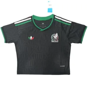 México Mujer Camiseta 2026 Tercera Negra - Camiseta México Mujer | escamisetasfutbol