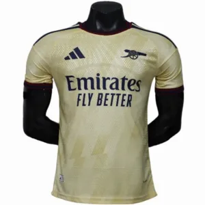 Arsenal Camiseta Edición Jugadores 2026 2027 Tercera Amarilla - Camiseta Arsenal | escamisetasfutbol