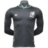 México Camiseta Edición Jugadores 2026 Tercera Negra - Camiseta Selección México | escamisetasfutbol