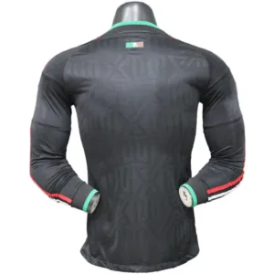 México Camiseta Edición Jugadores 2026 Tercera Negra - Camiseta Selección México | escamisetasfutbol