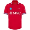 SSC Napoli Camiseta 2026 2027 Tercera Roja - Camiseta Serie A SSC Napoli | escamisetasfutbol